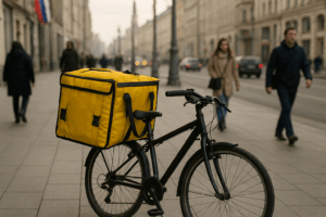После Петербурга: Москва может запретить мигрантам работать в доставке и такси