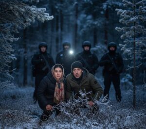 В Красноярском крае мигранты сбежали в тайгу, спасаясь от рейда полиции