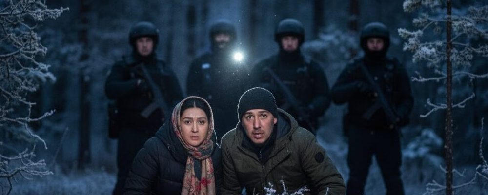 Красноярск ўлкасида муҳожирлар полиция рейдидан қочиб, тайгага яширинди