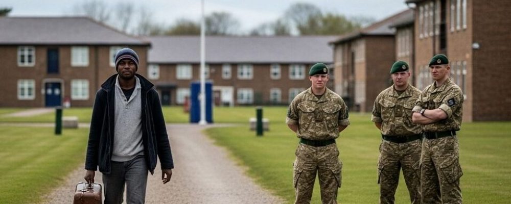 Британия муҳожирларни меҳмонхоналардан ҳарбий база казармаларига кўчирмоқчи