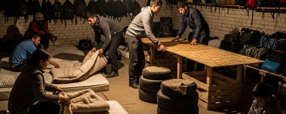 Конфликт в Петербурге: жители дома против мигрантов, занявших общие помещения