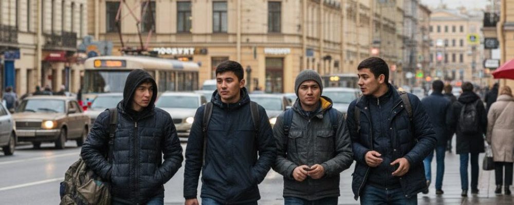 Rossiyada muhojirlar soni keskin kamaydi: Sankt-Peterburgda migratsiya hisobi 24% ga qisqardi